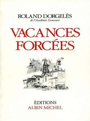 cover image of Vacances forcées